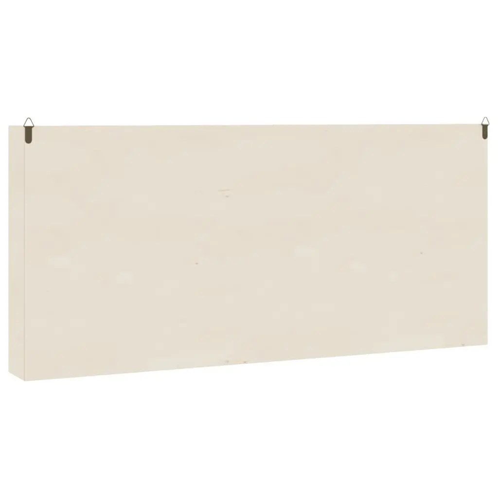 Wooden Wall-Mounted Display Case with 4 Shelves