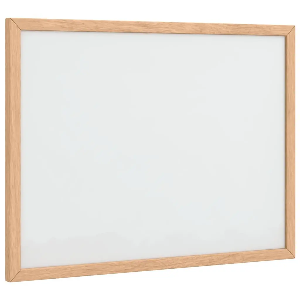 Magnetic Whiteboard with Pine Wood Frame 40x30cm