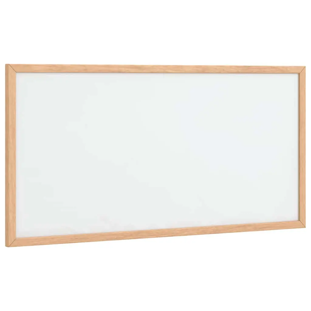 Magnetic Whiteboard Lacquer-coated Surface 60x30cm Pine Wood Frame