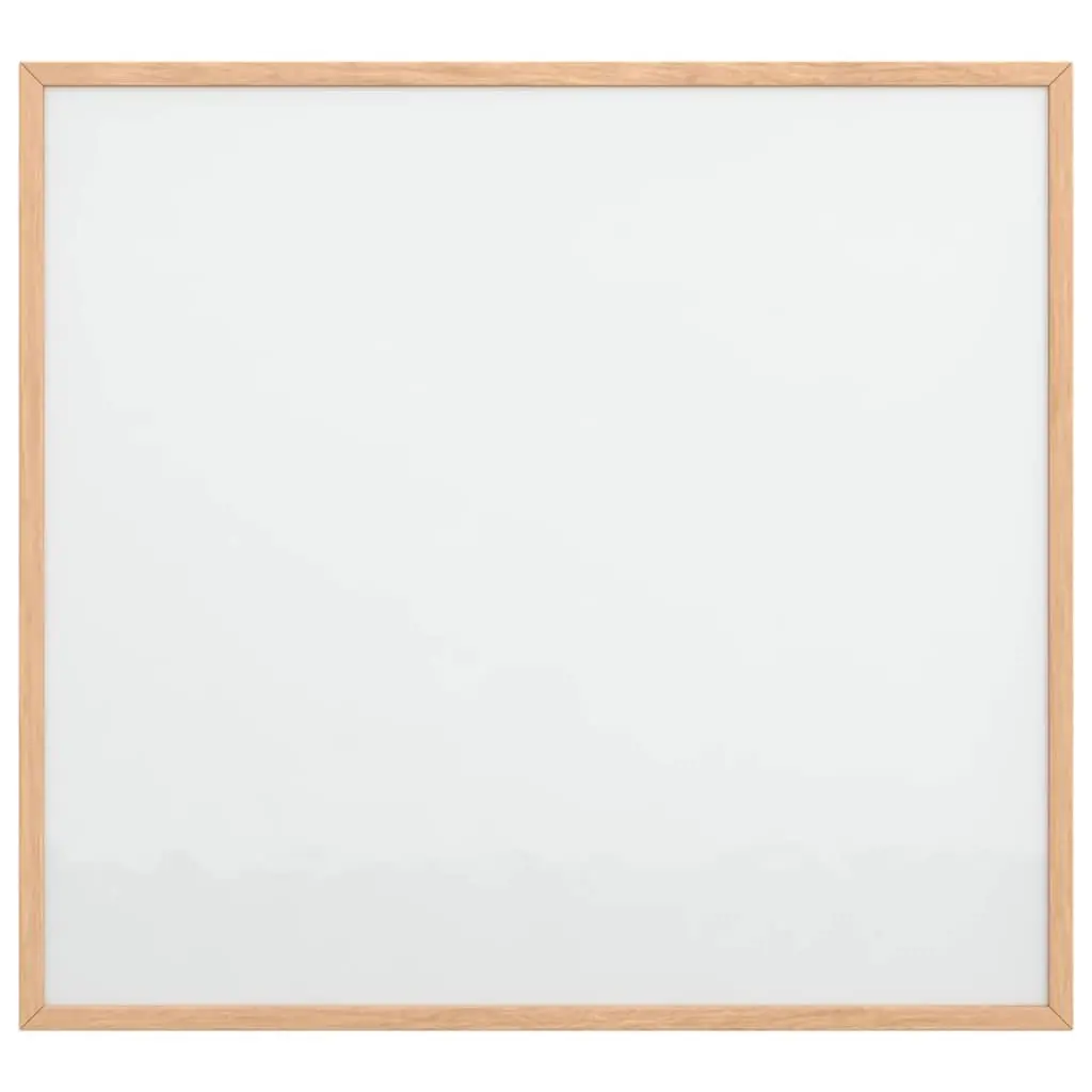Magnetic Whiteboard with Pine Wood Frame 60x55 cm