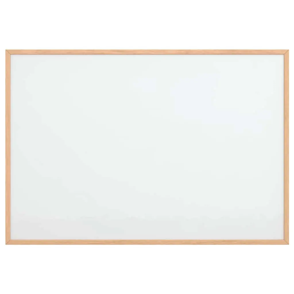 Magnetic Whiteboard with Pine Wood Frame 80x55 cm