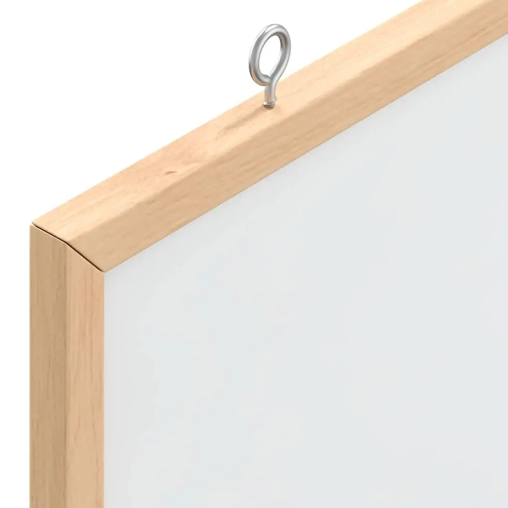 Magnetic Whiteboard with Pine Wood Frame 100x55cm