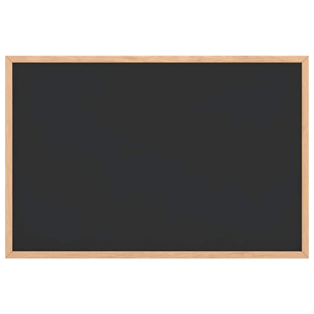 Solid Pine Wood Frame Chalkboard 60x40 cm