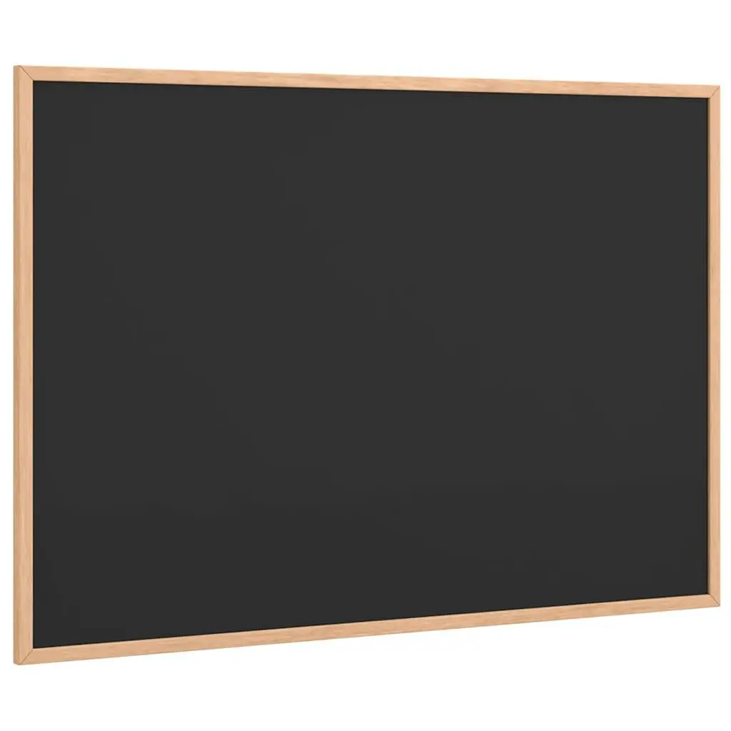Pine Wood Frame Chalkboard 80x55cm for Home Office