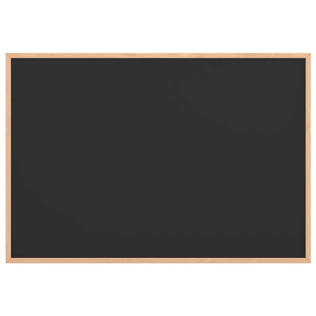 Pine Wood Frame Chalkboard 80x55cm for Home Office