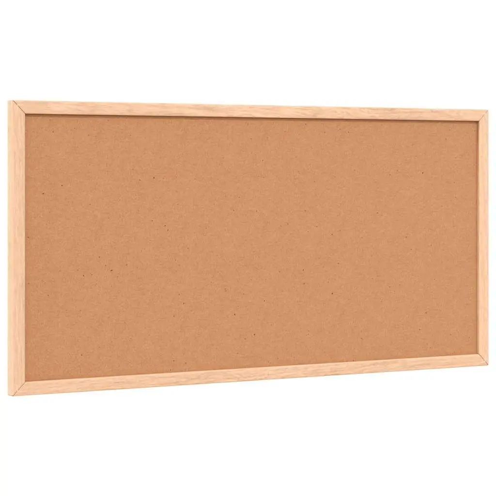 Cork Board Bulletin Notice Display Self Healing Surface 60x30cm Solid Pine Wood Frame