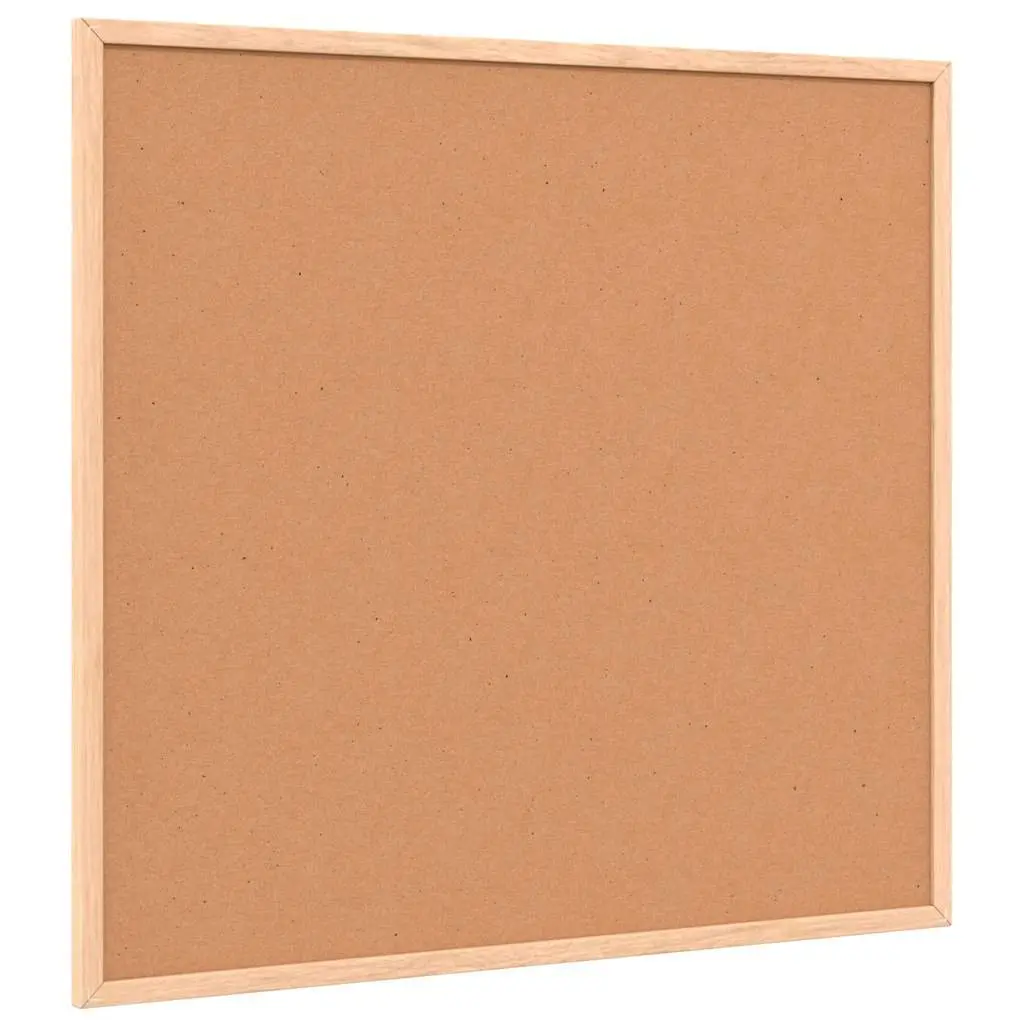 Solid Pine Frame Cork Board 60x55cm for Notice and Planning
