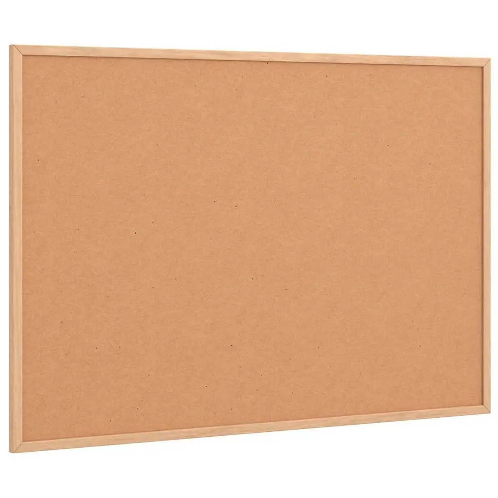Solid Pine Wood Frame Cork Bulletin Board for Home and Office