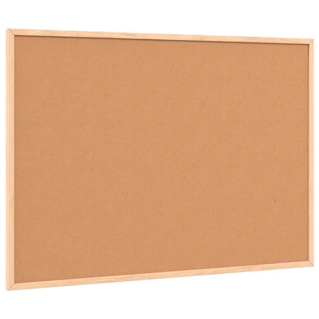 Solid Pine Wood Frame Cork Bulletin Board for Home and Office