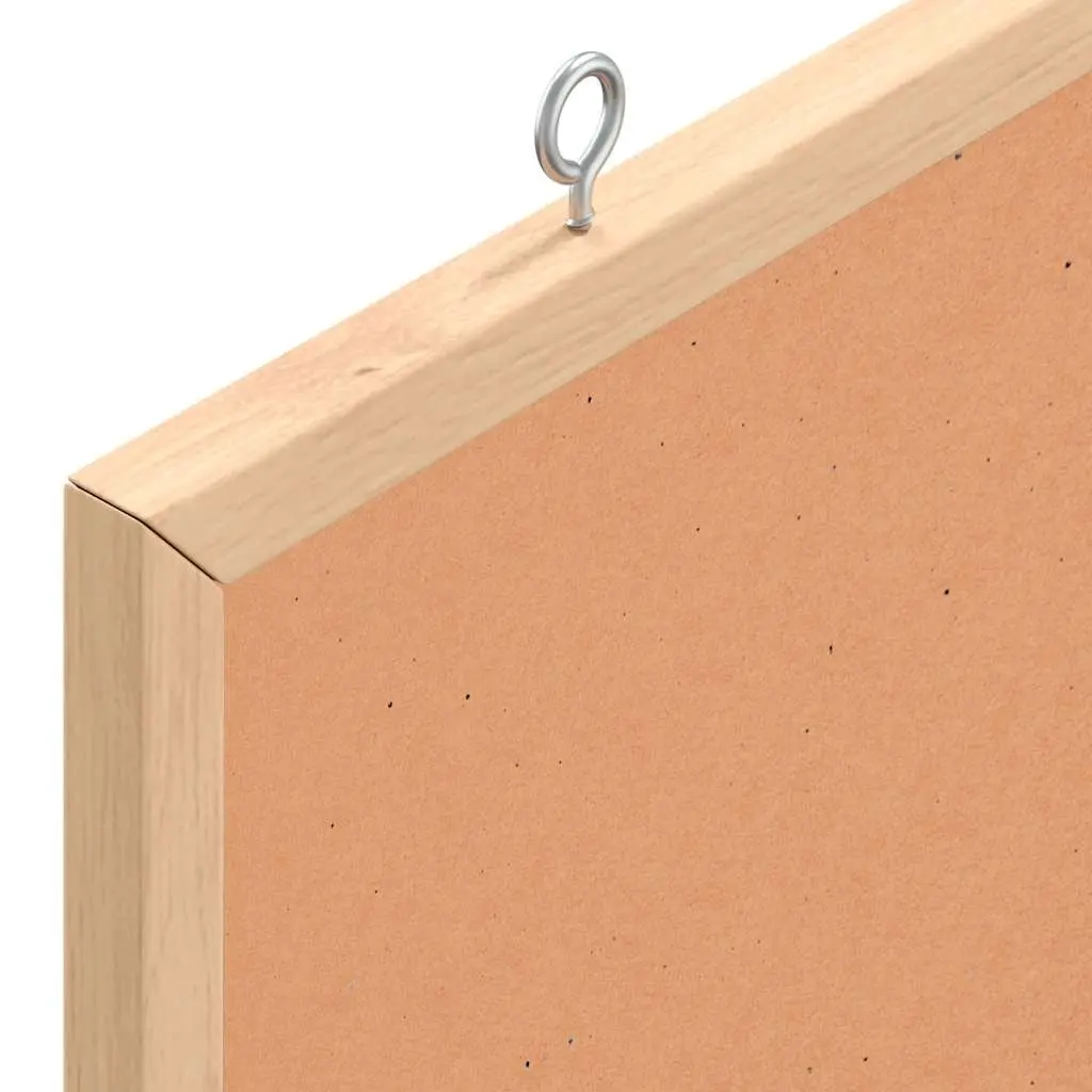Solid Pine Wood Frame Cork Bulletin Board for Home and Office