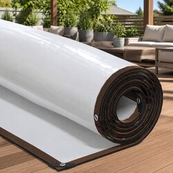 Heavy-Duty Clear Tarpaulin 3x5 m for Outdoor Use