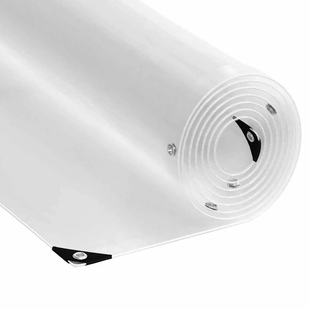 Clear Tarpaulin PVC Sheet 3x5m Transparent with Eyelets