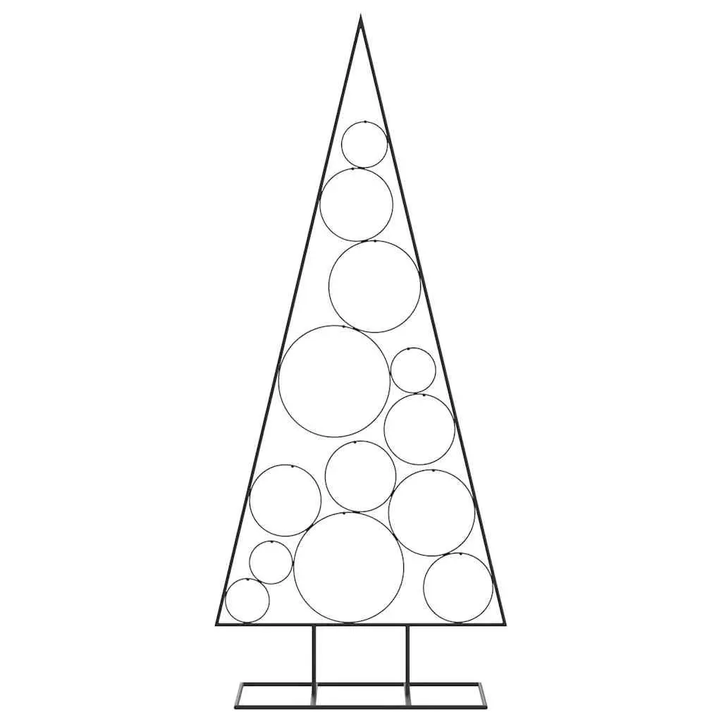 150cm Black Metal Christmas Tree Frame for DIY