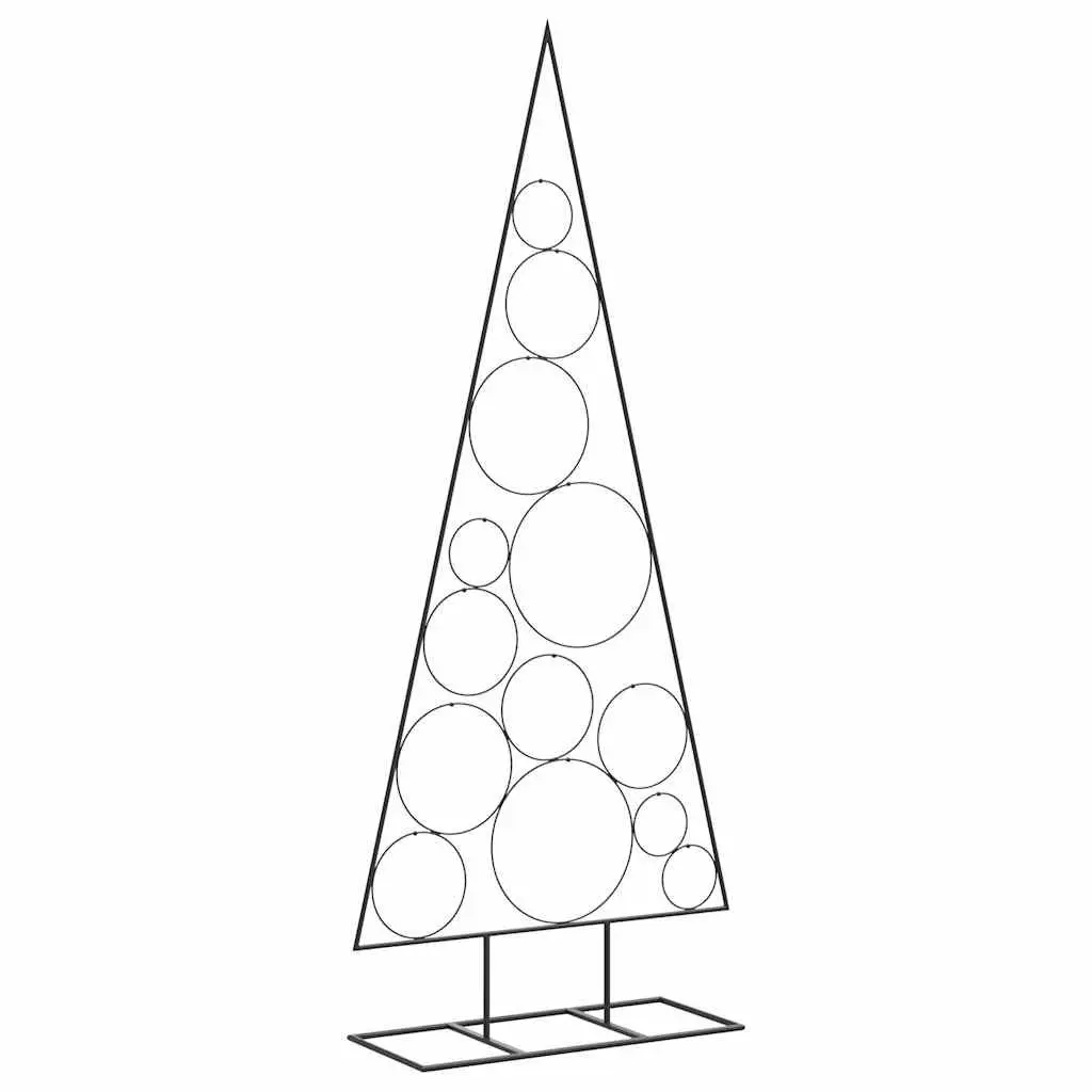 150cm Black Metal Christmas Tree Frame for DIY