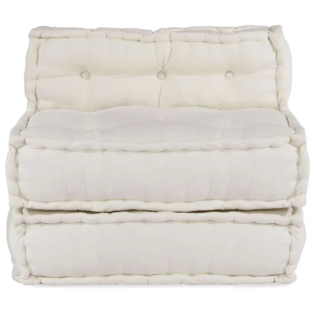 Modular Sofa Unit in Cream with Foam Filling