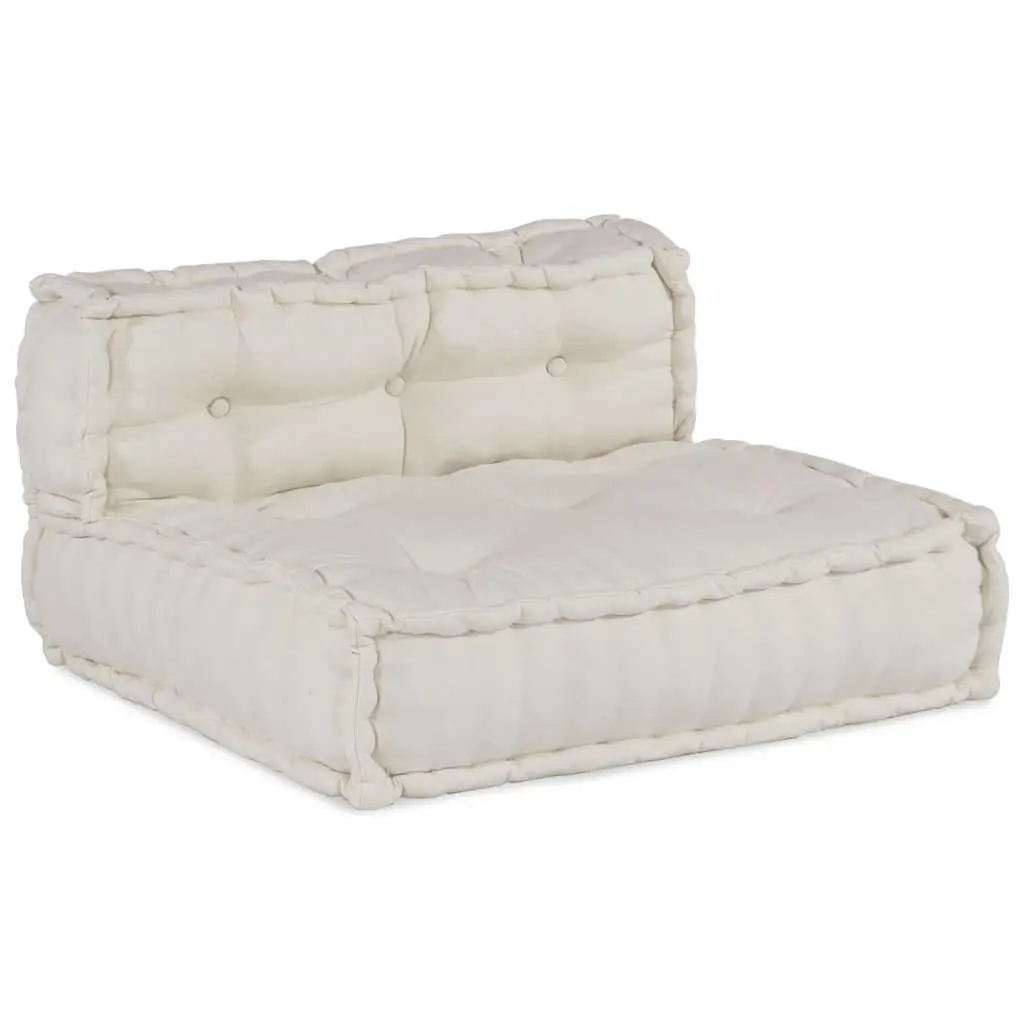 Modular Sofa Unit in Cream with Foam Filling