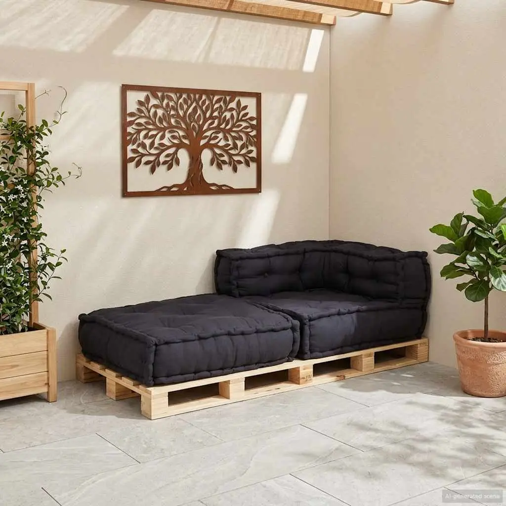 Modular Sofa Unit in Anthracite for Comfort