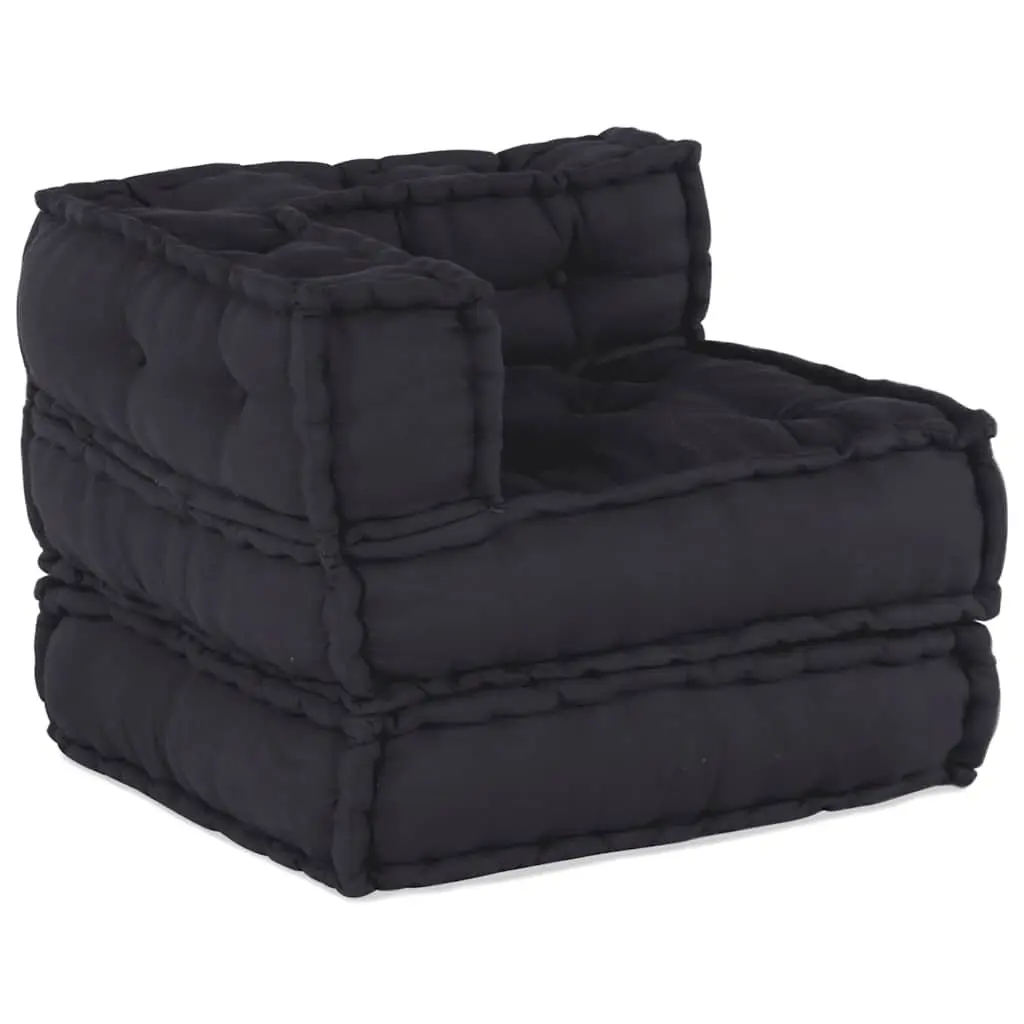 Modular Sofa Unit in Anthracite for Comfort