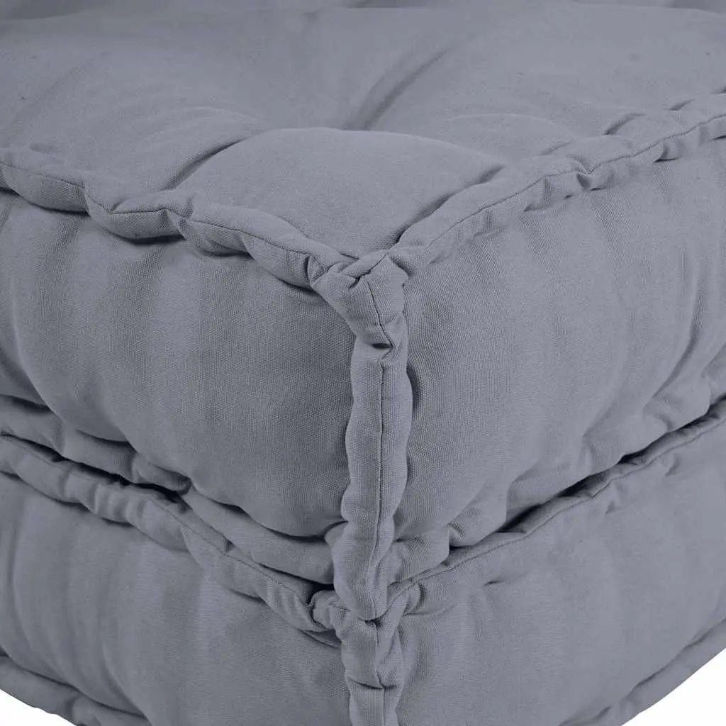 Modular Sofa Unit Fabric 70x70x36cm Grey
