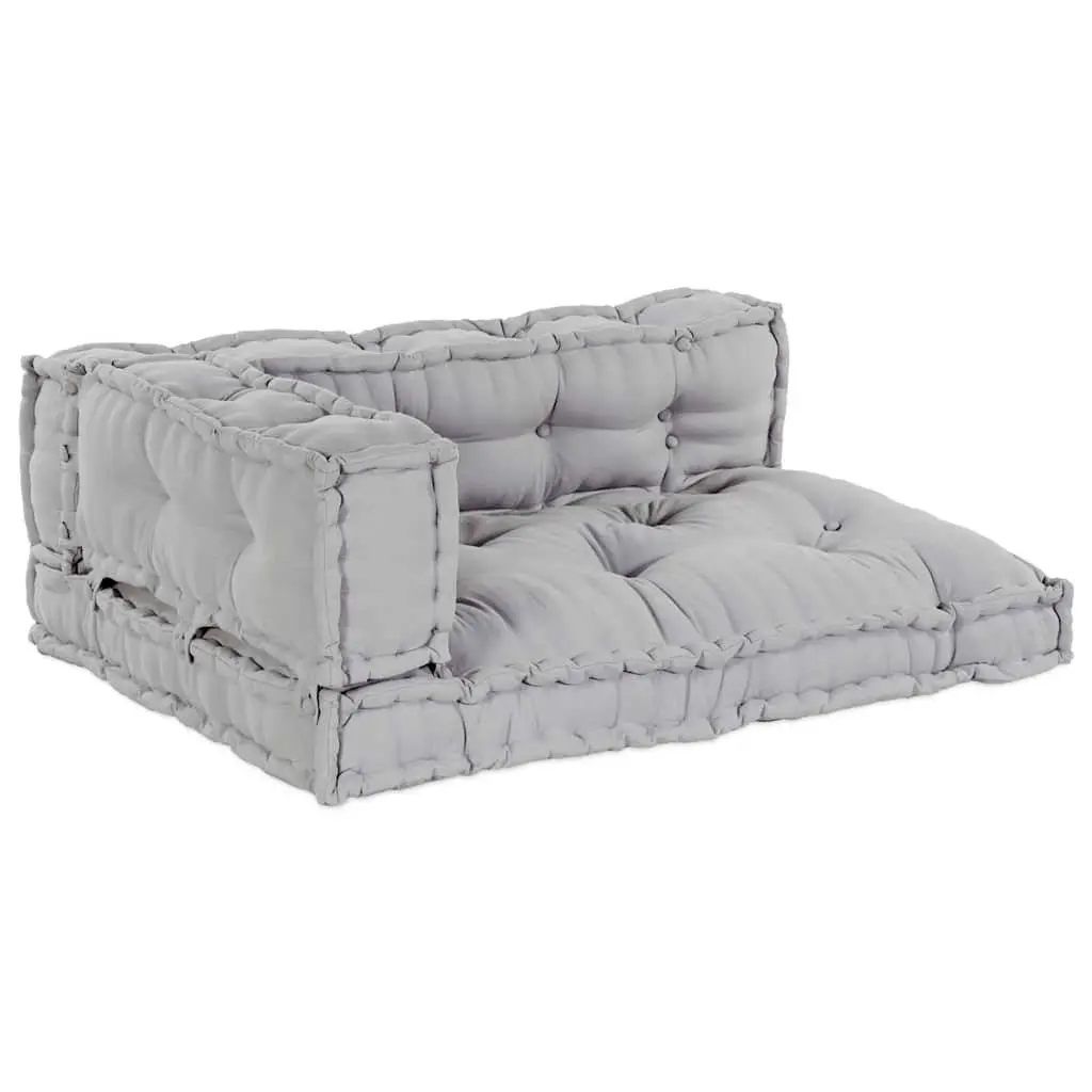 Modular Foam Seat Cushions 3-Piece Set in Grey