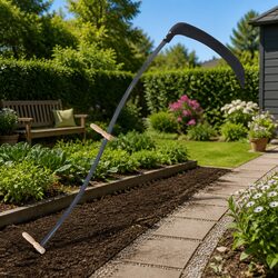 Durable 145cm Scythe for Efficient Garden Maintenance