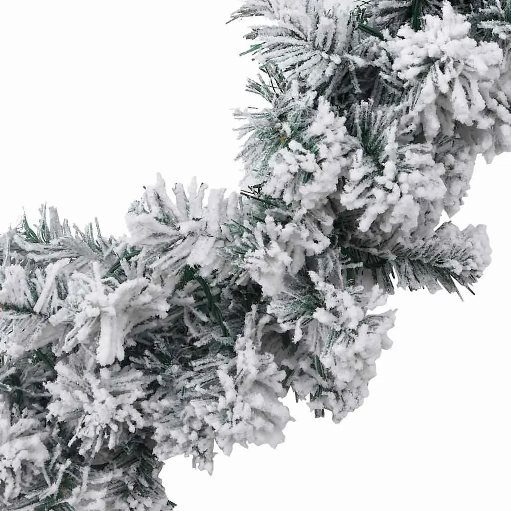 Green Christmas Garland LED Lights 5m