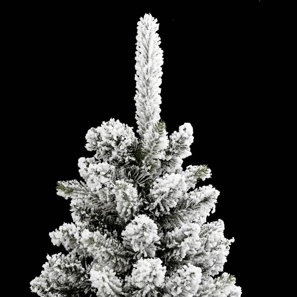 120cm Slim Artificial Christmas Tree with Flocked Snow