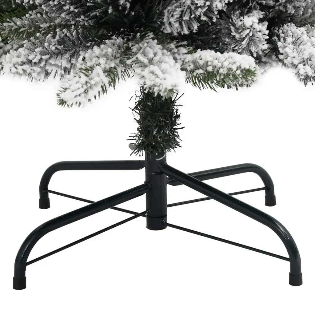 Slim Christmas Tree 180cm with Snow Flocking