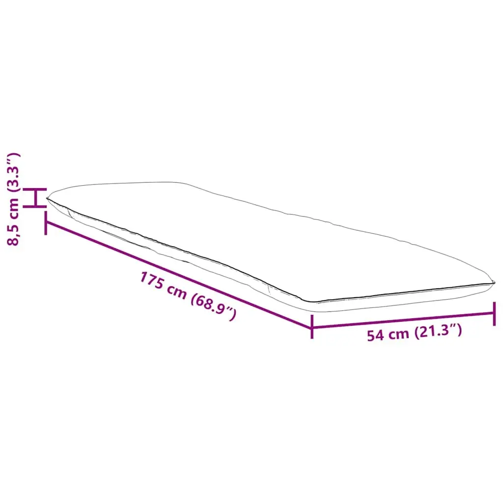 Grey Folding Sun Lounger with 5 Positions