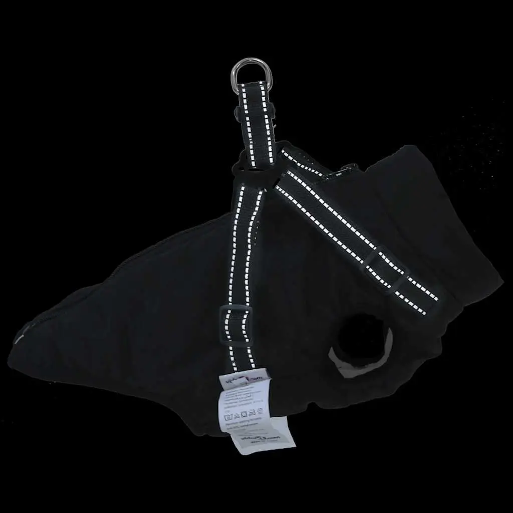 Dog Coat with Built-in Harness Waterproof Reflective Winter Jacket Pet Apparel