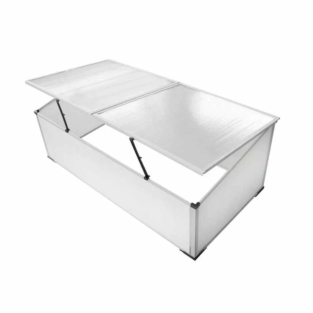 Mini Garden Cold Frame Greenhouse with 2 Lids