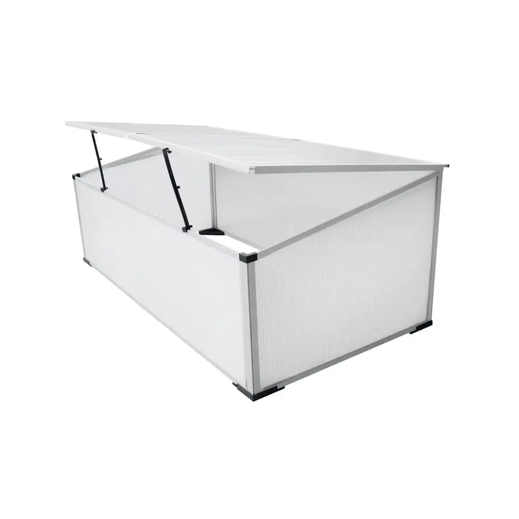 Mini Garden Cold Frame Greenhouse with 2 Lids