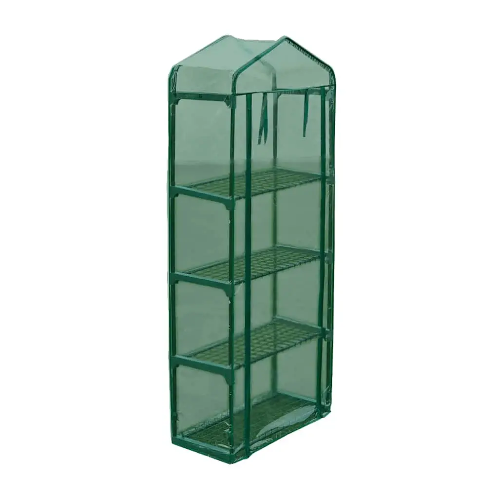Greenhouse with 4 Shelves for Outdoor Plants