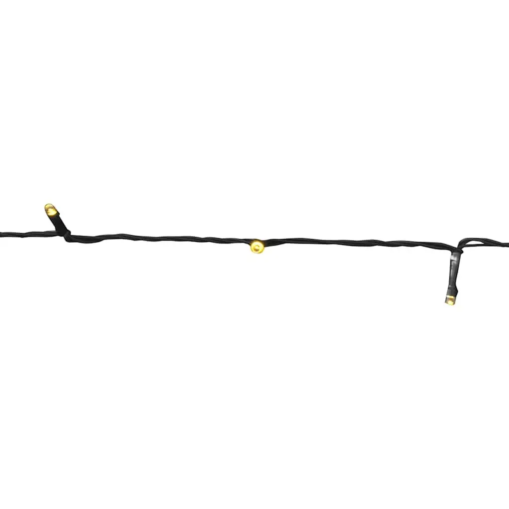 LED Solar String Lights with 200 Warm White Beads