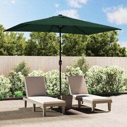 Sturdy Rectangular Garden Parasol 200 x 300 cm