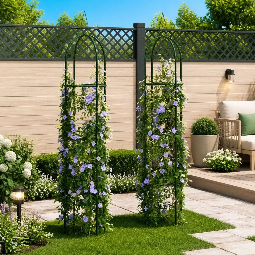 Garden Arch Tower Set for Climbing Plants