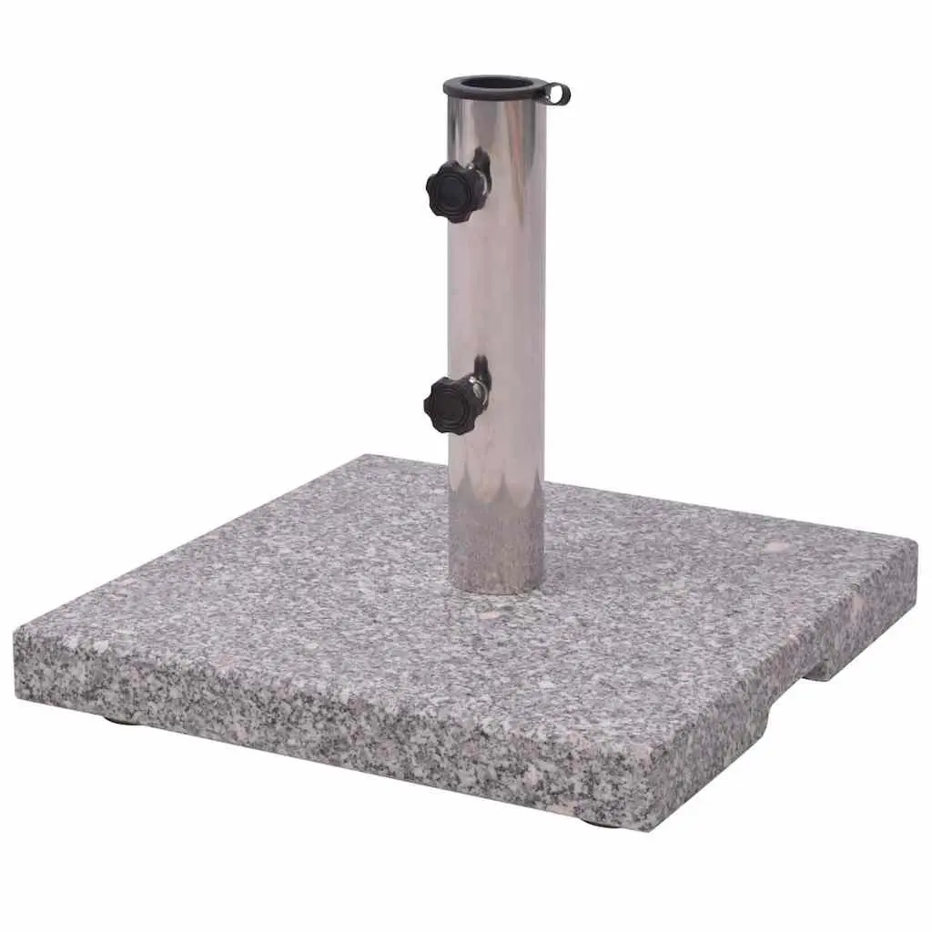 Granite Parasol Base 20kg Grey Stand
