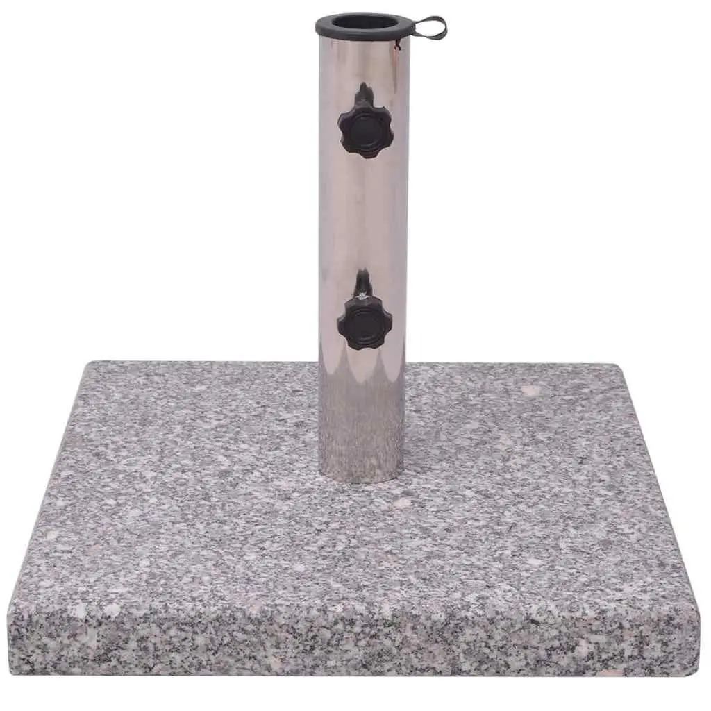 Granite Parasol Base 20kg Grey Stand