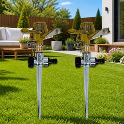 Durable Impulse Sprinkler Set for Garden Watering