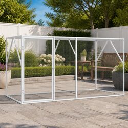 Galvanised Steel Bird Cage in Anthracite for Outdoors