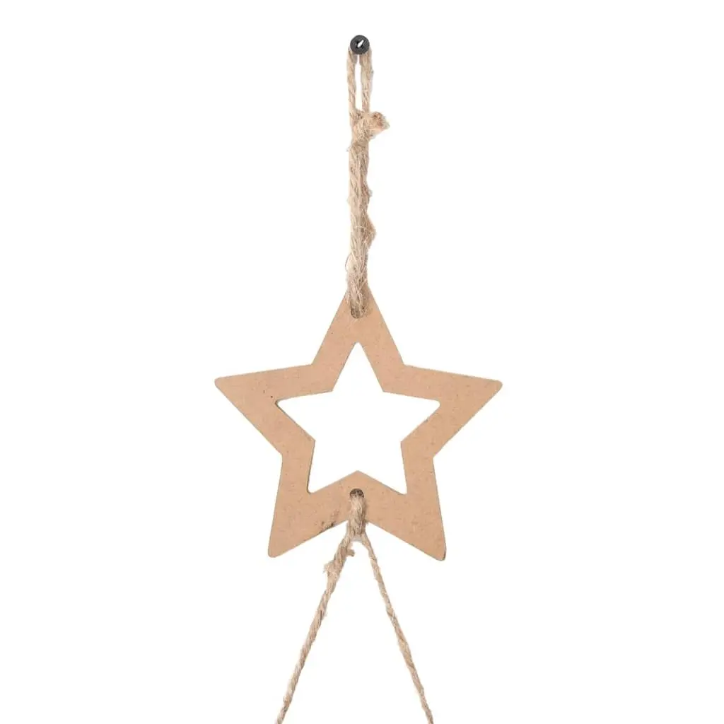 Wooden Hanging Christmas Trees for Festive Decor