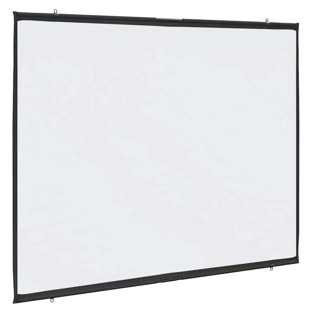 Projection Screen Wall-Hanging 90 Inch 4:3 Home Theater Classroom Presentations