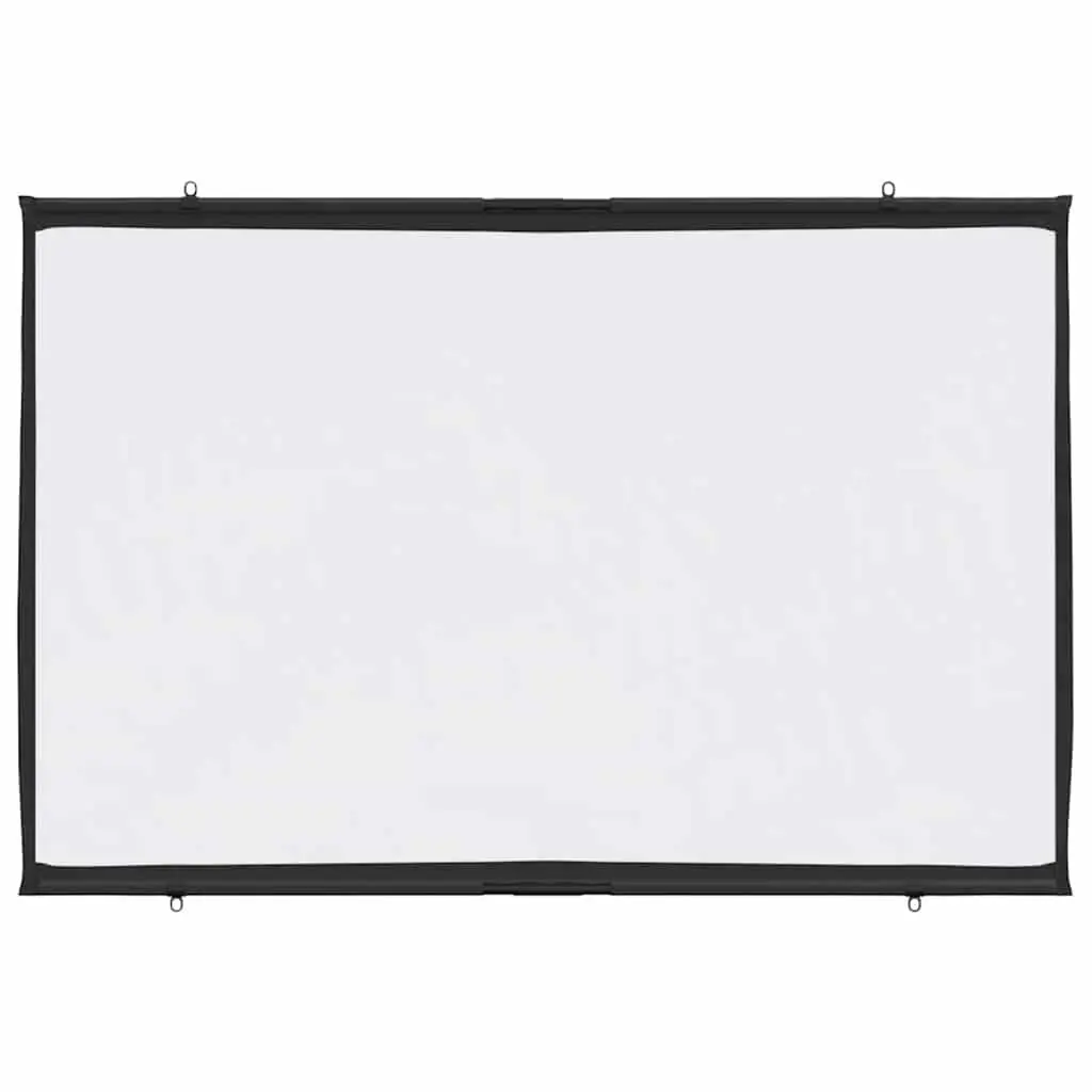Projection Screen Wall-Hanging 50 Inch 16:9 Matte White Home Theater Office