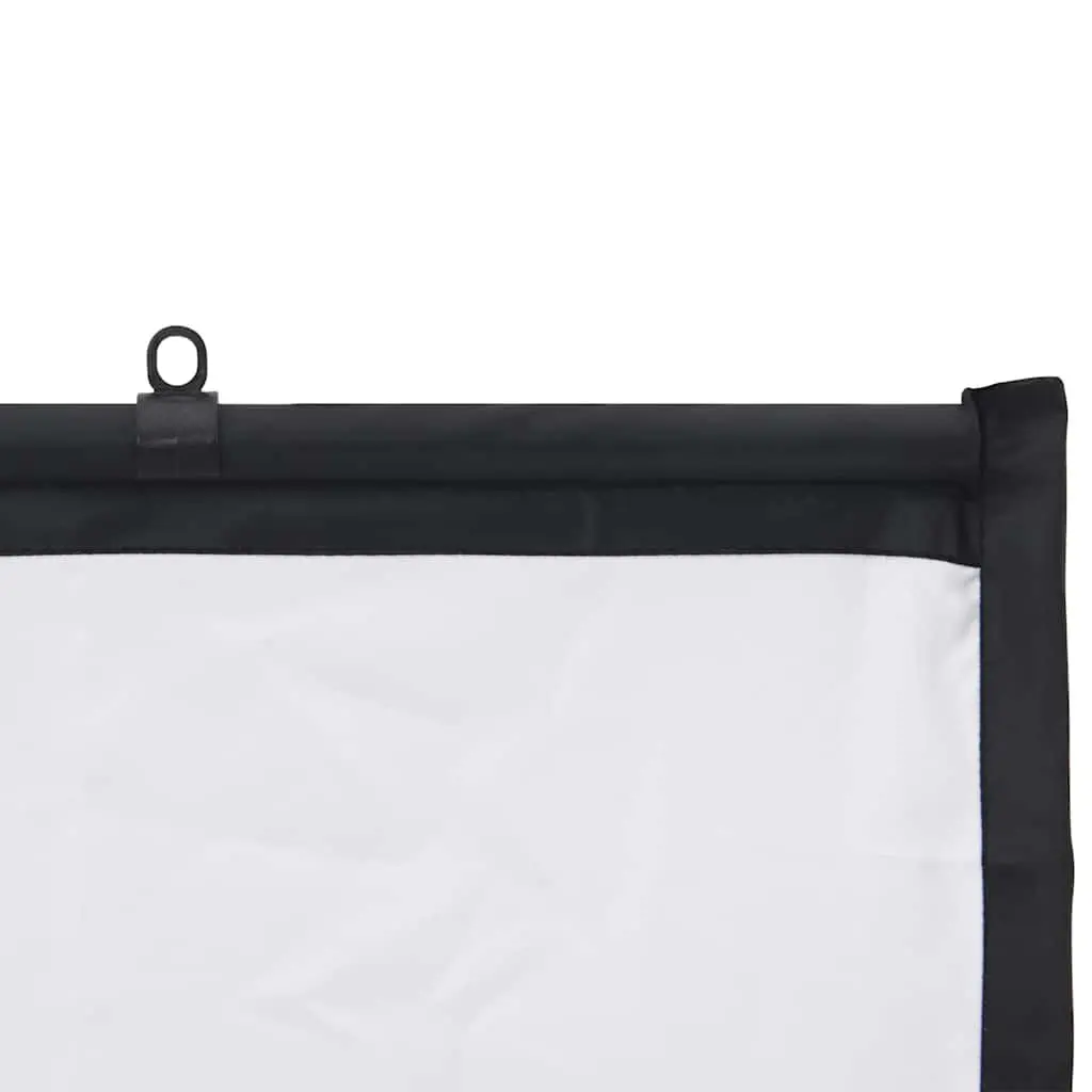Projection Screen Polyester 89 Inch White Wall-Hanging