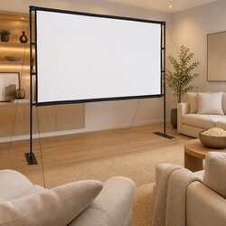 High-Quality 120 Inch 16:9 Matte White Projection Screen