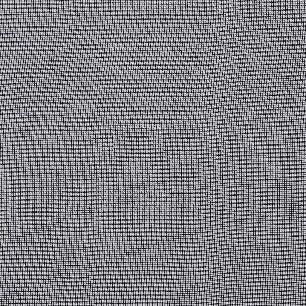 Voile Curtains Polyester 140x245 cm Black 2 pcs Semi-Transparent