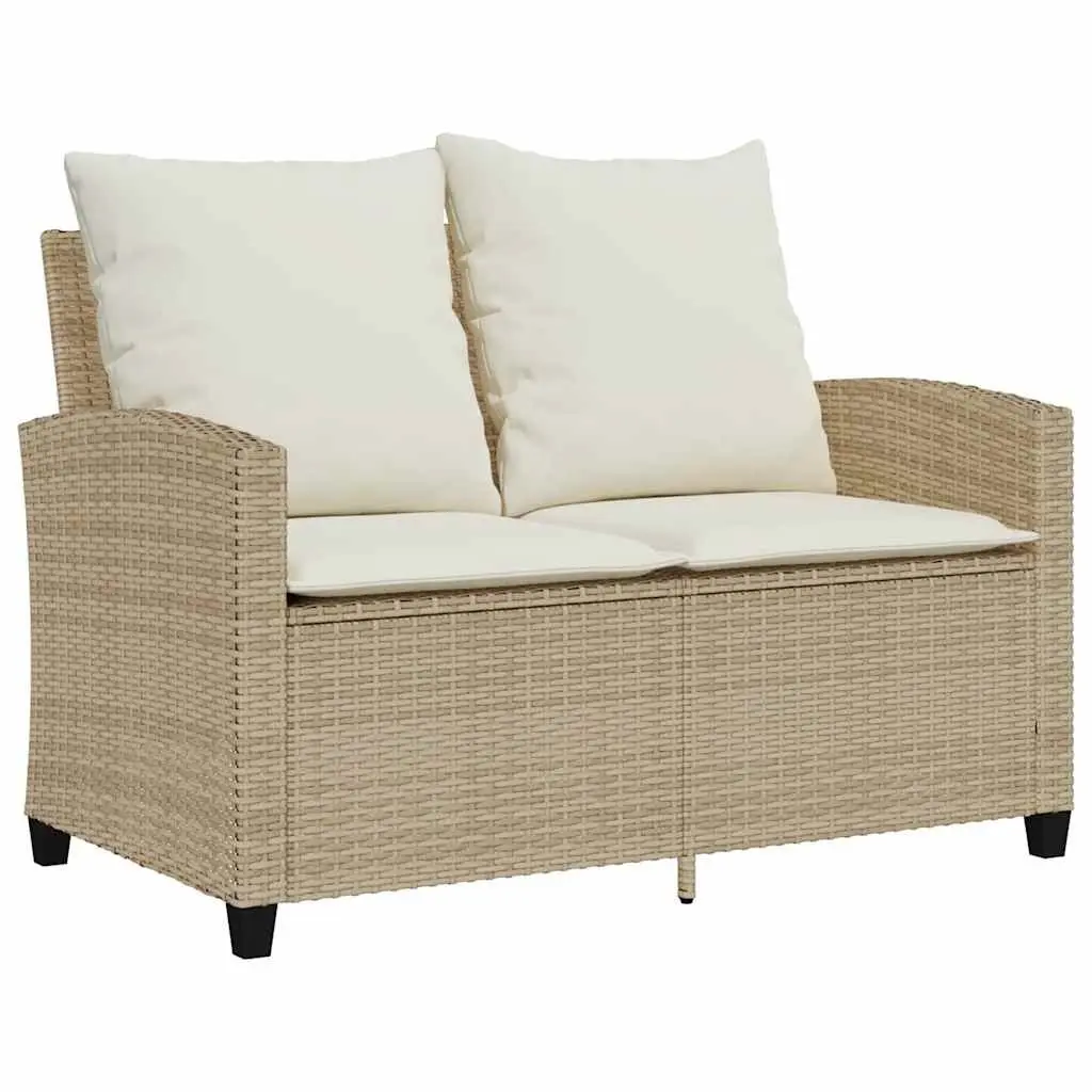 Outdoor Garden Sofa Set with Cushions and Table