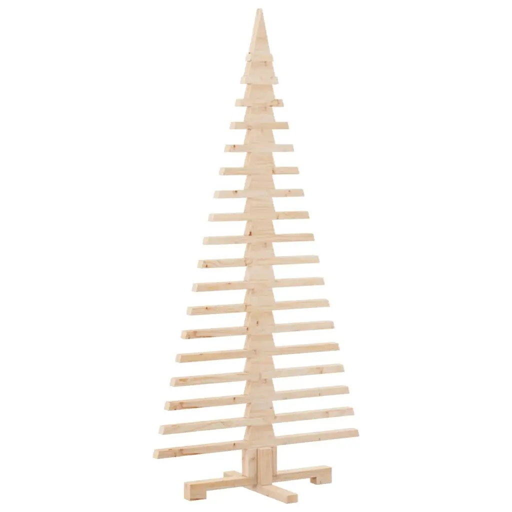 Solid Pine Wood 150cm Christmas Tree Decoration
