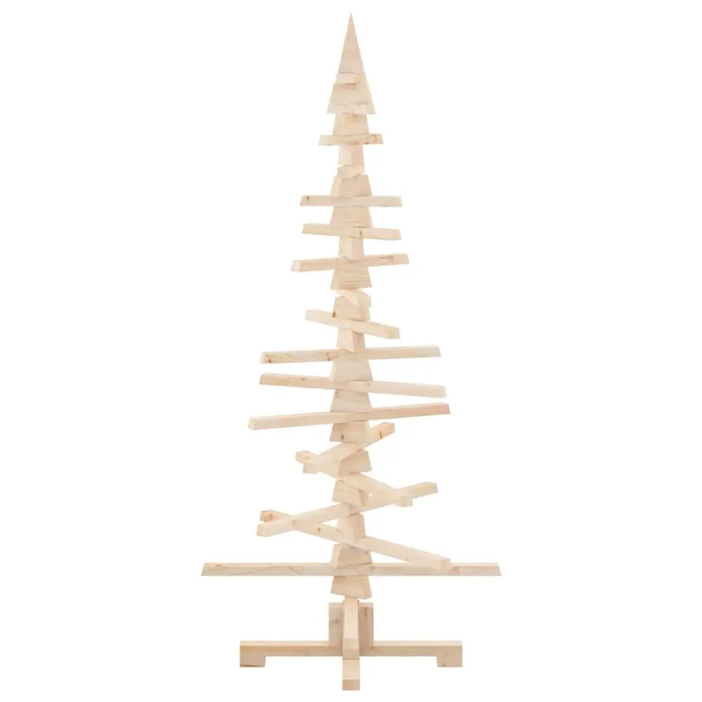 Solid Pine Wood 150cm Christmas Tree Decoration