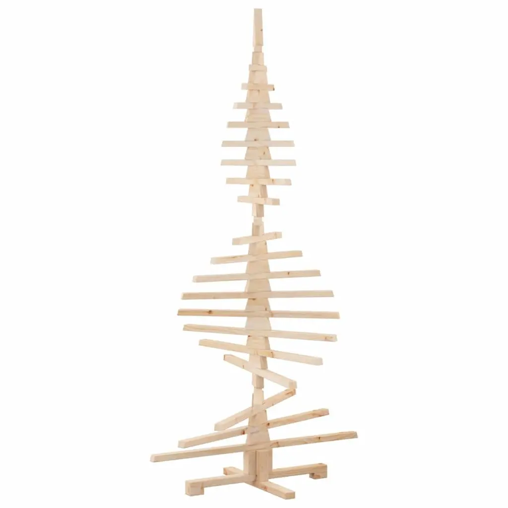 Solid Pine Wood Christmas Tree Decoration 180cm